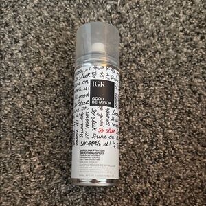 IGK Good Behavior Smoothing Spray - Black and White